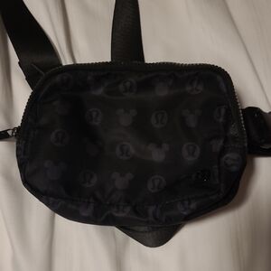 Lululemon Athletica Black Disney Crossbody Bag